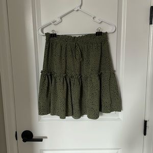 Skirt with no shorts under